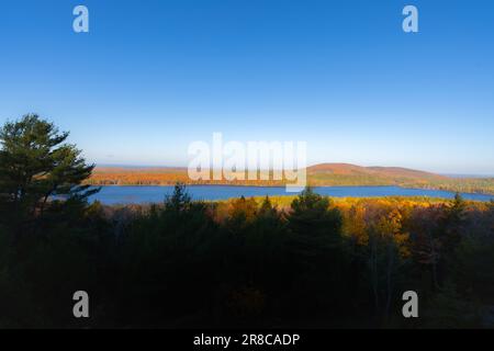 Acadia National Park in autunno vicino a Bar Harbor, Maine Foto Stock