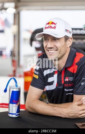 Naivasha, Nakuru County, Kenya 20/06/2023, OGIER Sebastien (fra), TOYOTA GR Yaris Rally1 Hybrid, ritratto durante il Safari Rally Kenya 2023, 7th° round del WRC World Rally Car Championship 2023, dal 22 al 25 giugno 2023 a Naivasha, Nakuru County, Kenya Foto Stock