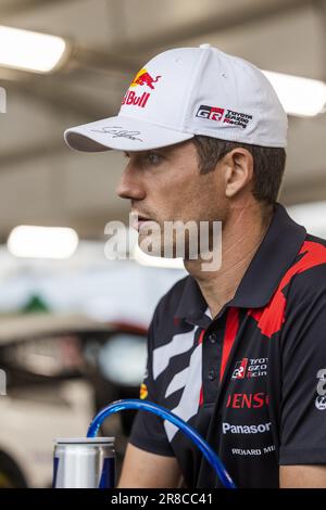 Naivasha, Nakuru County, Kenya 20/06/2023, OGIER Sebastien (fra), TOYOTA GR Yaris Rally1 Hybrid, ritratto durante il Safari Rally Kenya 2023, 7th° round del WRC World Rally Car Championship 2023, dal 22 al 25 giugno 2023 a Naivasha, Nakuru County, Kenya Foto Stock