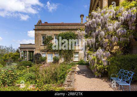 Kiftsgate Court Gardens, Mickleton, Chipping Campden, Cotswolds, Gloucestershire, inghilterra, regno unito Foto Stock