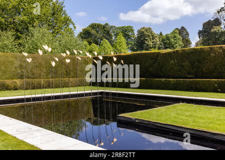 Kiftsgate Court Gardens, Mickleton, Chipping Campden, Cotswolds, Gloucestershire, inghilterra, regno unito Foto Stock