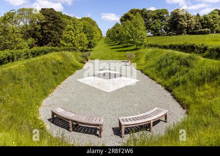 Kiftsgate Court Gardens, Mickleton, Chipping Campden, Cotswolds, Gloucestershire, inghilterra, regno unito Foto Stock