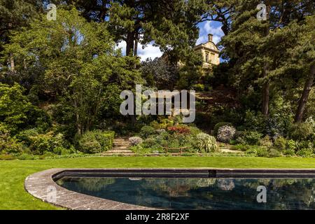 Kiftsgate Court Gardens, Mickleton, Chipping Campden, Cotswolds, Gloucestershire, inghilterra, regno unito Foto Stock