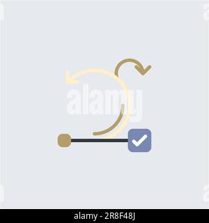 Agile Project Scrum: Soluzioni agili per la gestione dei progetti per la vostra azienda Illustrazione Vettoriale