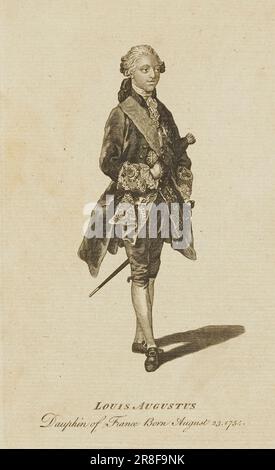 Louis Augustus, Dauphin de France n.d. di Unidentified (francese) Foto Stock