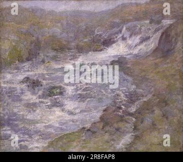 Il Torrent ca. 1900 di John Henry Twachtman, nato Cincinnati, OH 1853-morto Gloucester, ma 1902 Foto Stock