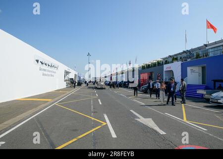 Le Bourget, Francia. 20th giugno, 2023. 54th° Salone Internazionale dell'aria di Parigi, presso l'aeroporto di le Bourget, vicino a Parigi, Francia, 20 giugno 2023. Foto Jana Chiamami J/ABACAPRESS.COM Credit: Abaca Press/Alamy Live News Foto Stock