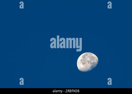 Mezza luna sul Bryce Canyon Foto Stock