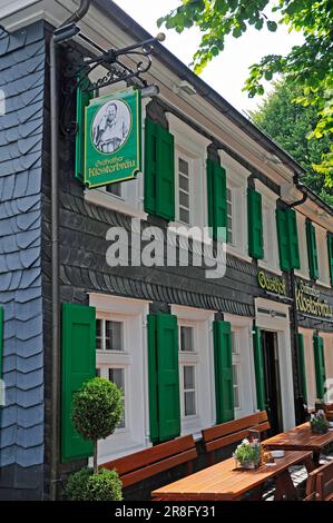 Ristorante 'Graefrather Klosterbraeu', er, Old Town, Graefrath, Solingen, Bergisches Land, Renania settentrionale-Vestfalia, Germania Foto Stock