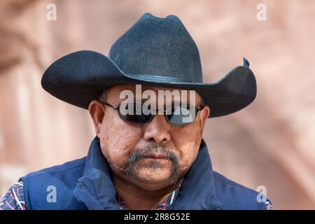 Navajo guida indiana Foto Stock