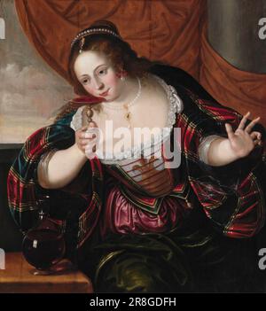 Ritratto di una Signora n.d. di Cornelis De Vos, Fiammingo, nato Hulst, Fiandre 1584/1585-morto Anversa, Fiandre 1651 Foto Stock