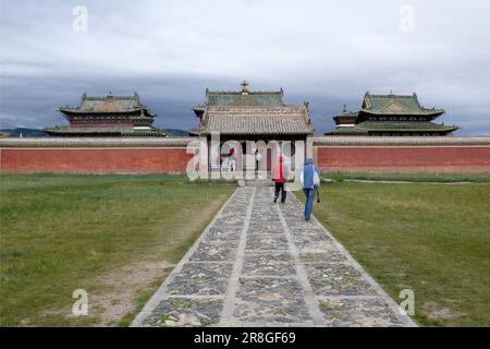 Monastero di Erdene Zuu, Karakhorin, Mongolia Foto Stock
