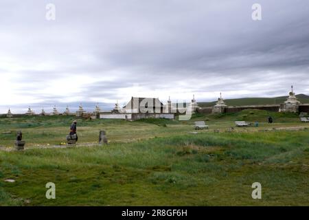 Monastero di Erdene Zuu, Karakhorin, Mongolia Foto Stock
