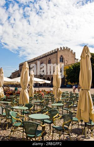 Piazza Sordello, Mantova, Italia Foto Stock