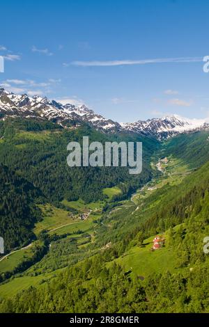 Passo del Gottardo, Svizzera Foto Stock