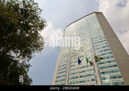 Lombardia Region Building, Pirellone, Milano, Italia Foto Stock