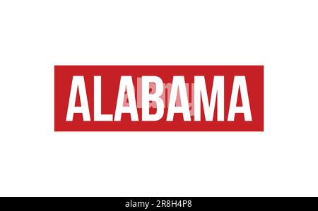 Vettore di sigillo Alabama Rubber Stamp Illustrazione Vettoriale