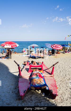 Italia. Borghetto Santo Spirito Foto Stock
