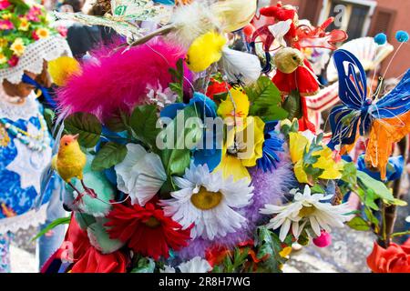 Carnevale di Schignano. Lombardia. Italia Foto Stock