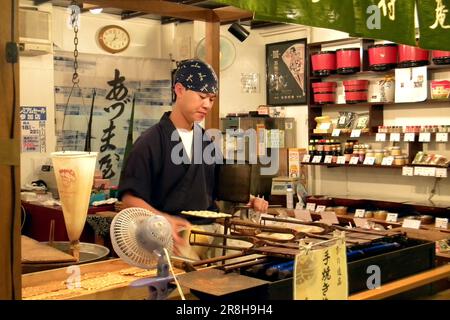 Nishiki Food Market. Kyoto. Giappone Foto Stock