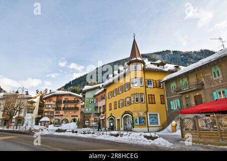 Moena. Trentino alto Adige. Italia Foto Stock