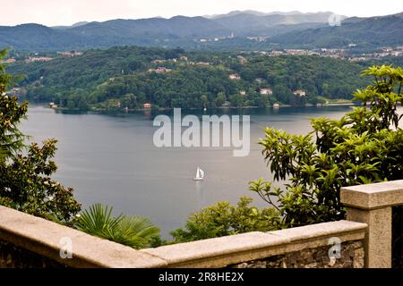 Orta San Giulio. Piemonte. Italia Foto Stock