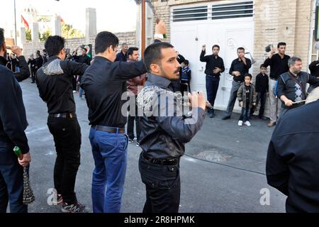 Iran. Nain. Festa di Muharram Foto Stock