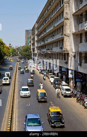 Traffico in città. Mumbai. India Foto Stock