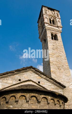 Chiesa di Santa Maria Maddalena. Ossuccio. Lago di Como. Italia Foto Stock