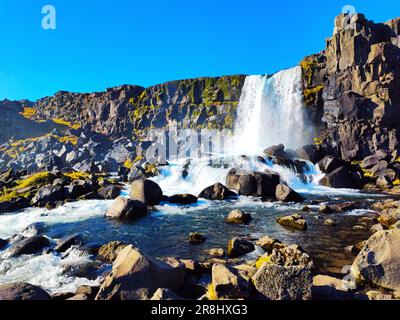 Tangenziale (Hringvegur) - Islanda Foto Stock