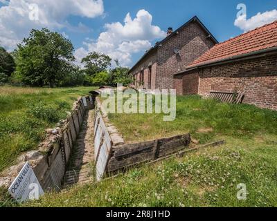 L'immagine è della guest House Ocean Villas situata nel villaggio di Auchonvillers sul campo di battaglia della somme. Foto Stock