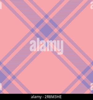 Vettore pattern plaid. Controllare la texture del tessuto. Design in tessuto senza cuciture per abiti, stampe su carta o sfondo Web. Illustrazione Vettoriale