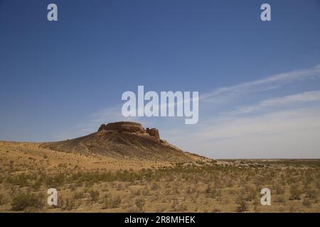 Castello Ayaz Kala 2 in Uzbekistan Foto Stock