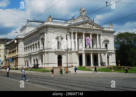 Il Teatro Mahen - Teatro Nazionale Brno, Repubblica Ceca, 26 maggio 2023. (Foto CTK/Hurin Martin) Foto Stock