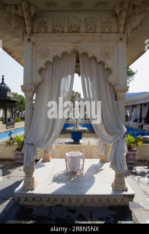 Jag Mandir Palace, Udaipur, Rajasthan, India Foto Stock