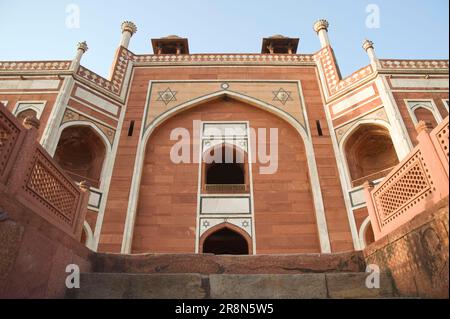 Mausoleo Humayun, Tomba di Nasiruddin Muhammad, Delhi, India Foto Stock