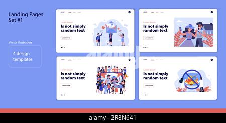 Turisti sul set vacanze Illustrazione Vettoriale