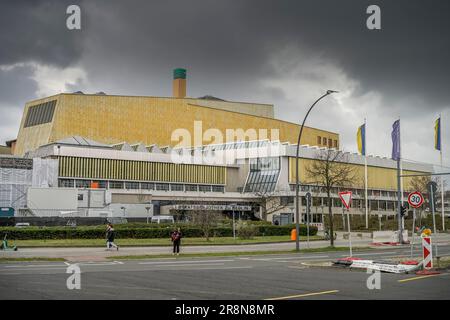 Biblioteca statale di Berlino, Potsdamer Strasse, Kulturforum, Tiergarten, Mitte, Berlino, Germania Foto Stock