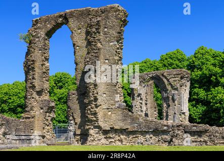 Neath Abbey, Galles del Sud, Regno Unito Foto Stock