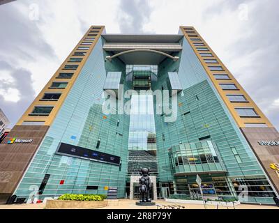 One Campus Martius Building a Detroit - DETROIT, STATI UNITI - 10 GIUGNO 2023 Foto Stock