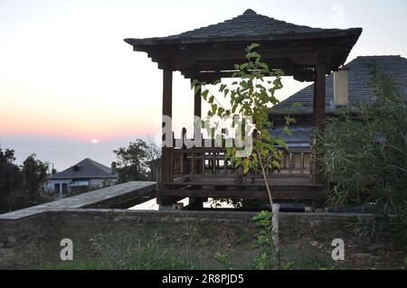 Il monastero di Koutloumousiou è un monastero costruito sul Monte Athos Foto Stock