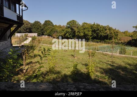 Il monastero di Koutloumousiou è un monastero costruito sul Monte Athos Foto Stock