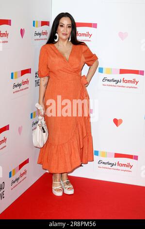 Miyabi Kawai bei der Ernsting's Family Fashion Show im Hotel Atlantic. Amburgo, 19.06.2023 Foto Stock