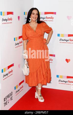 Miyabi Kawai bei der Ernsting's Family Fashion Show im Hotel Atlantic. Amburgo, 19.06.2023 Foto Stock