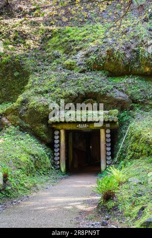 Ryugenmabu della miniera d'argento di Iwami Foto Stock