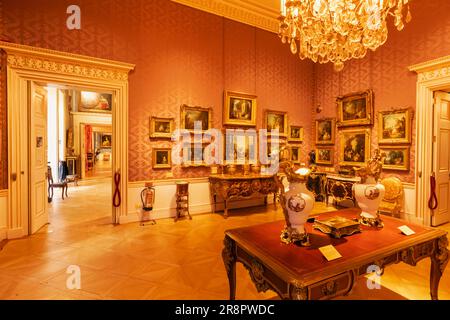 Inghilterra, Londra, Heartford House, Wallace Collection Museum, vista interna Foto Stock