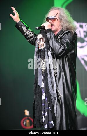 Dr e The Medics si esibiscono al Lets Rock Leeds 80s Festival , Leeds UK , 17.06.2023 Foto Stock