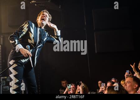 Nottingham, Regno Unito, 22nd giugno 2023, rock band svedese gli alveari si esibiscono dal vivo al Rescue Rooms di Nottingham durante il loro tour nel Regno Unito, UK Credit: Paul Smith / Alamy Live News Foto Stock