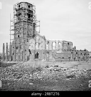 Rovine di Circular Church e Secession Hall, Charleston, South Carolina, USA, George N. Barnard, Aprile 1865 Foto Stock