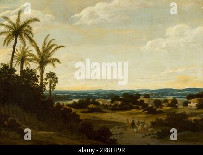 Paesaggio brasiliano, Frans Post, 1667 Foto Stock